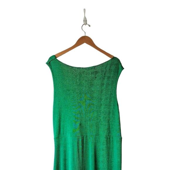 PLT Plus Size Ring Detail Drape Thigh Split Maxi Dress 24 US NWT - Picture 9 of 15